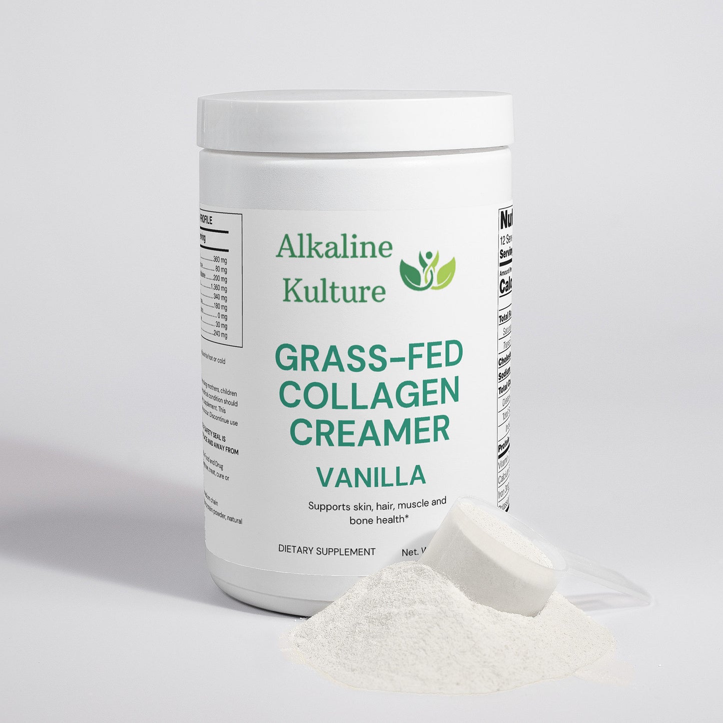 Grass-Fed Collagen Creamer (Vanilla)