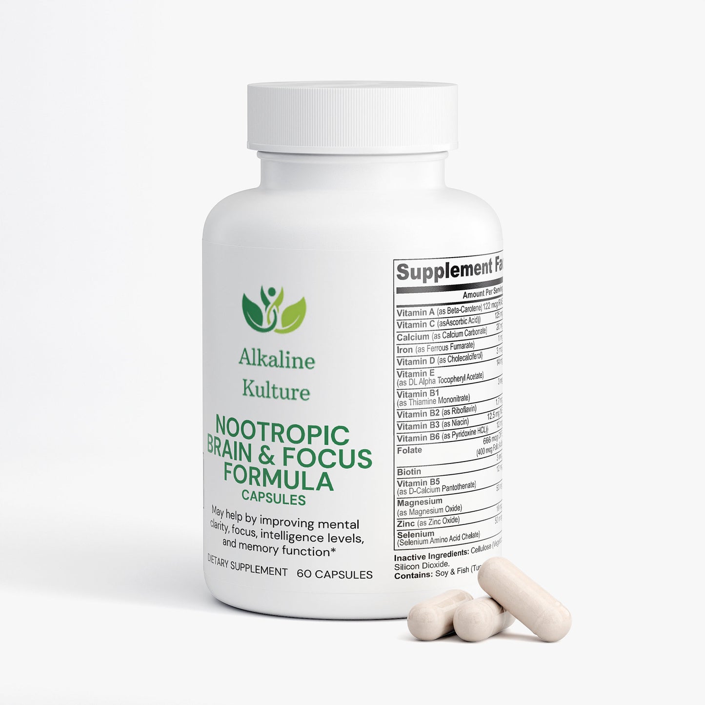 Nootropic Brain & Focus Formula