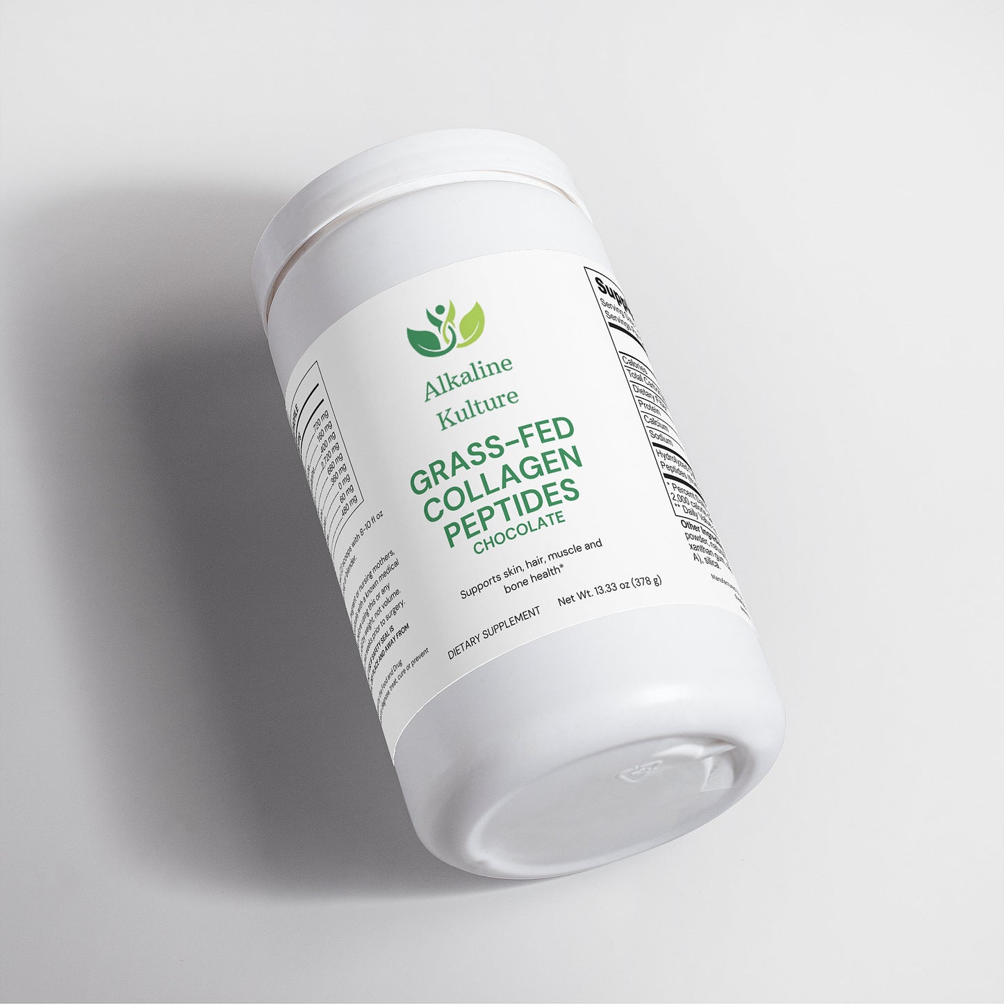 Grass-Fed Collagen Peptides Powder (Chocolate)