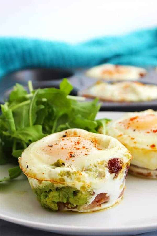 Fuel Your Keto Journey with Flavor: Keto Avocado & Bacon Egg Muffins Recipe