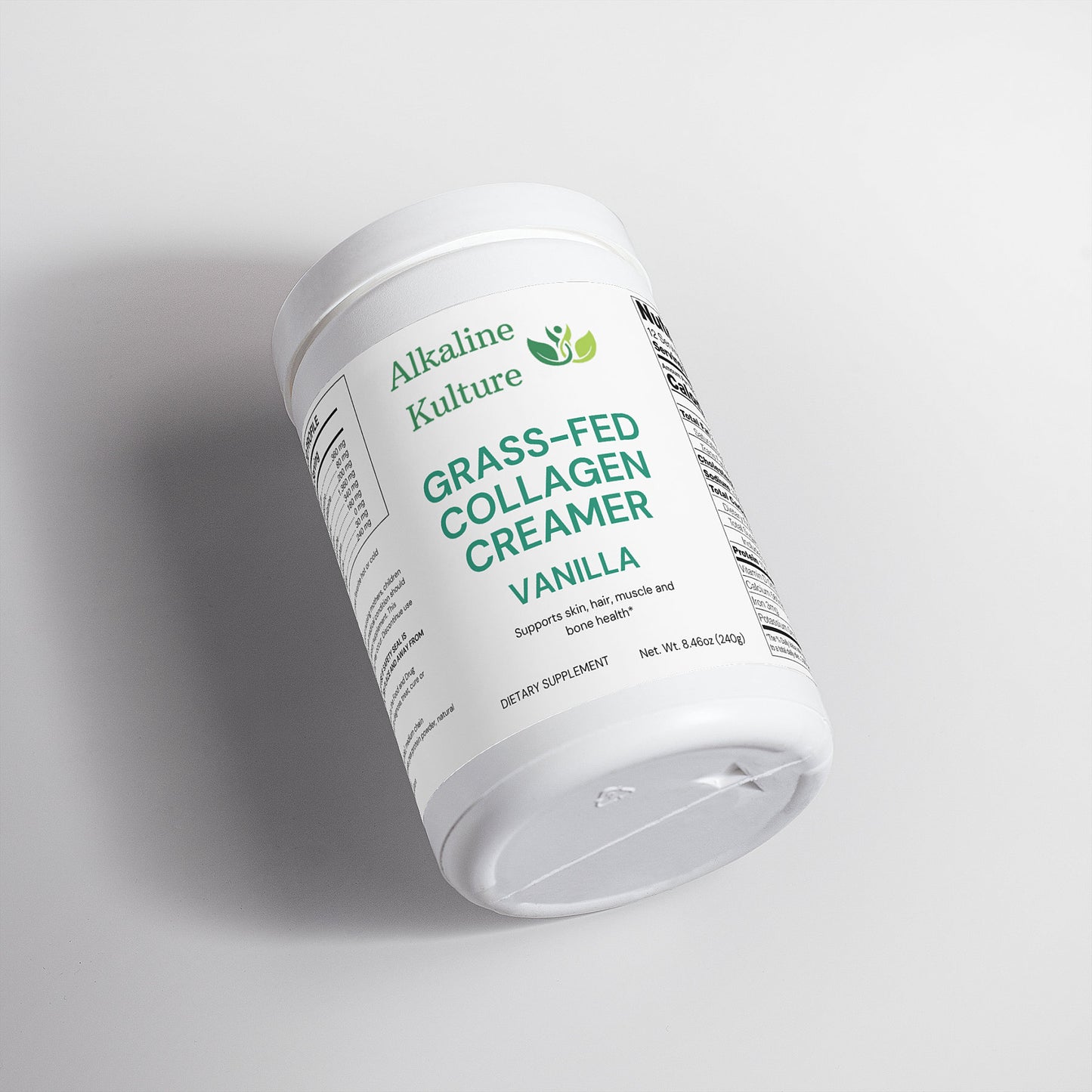 Grass-Fed Collagen Creamer (Vanilla)
