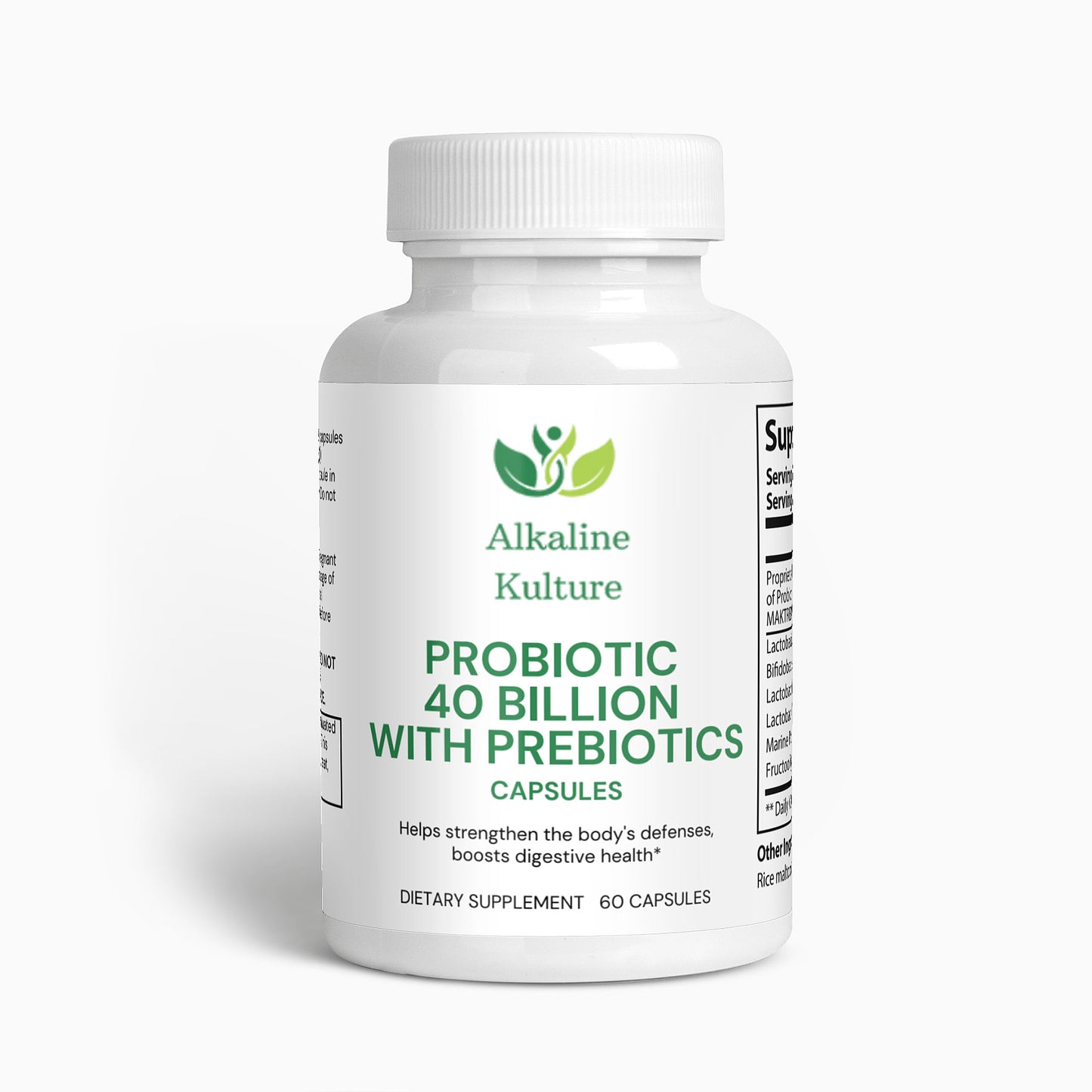 Probiotic 40 Billion with Prebiotics