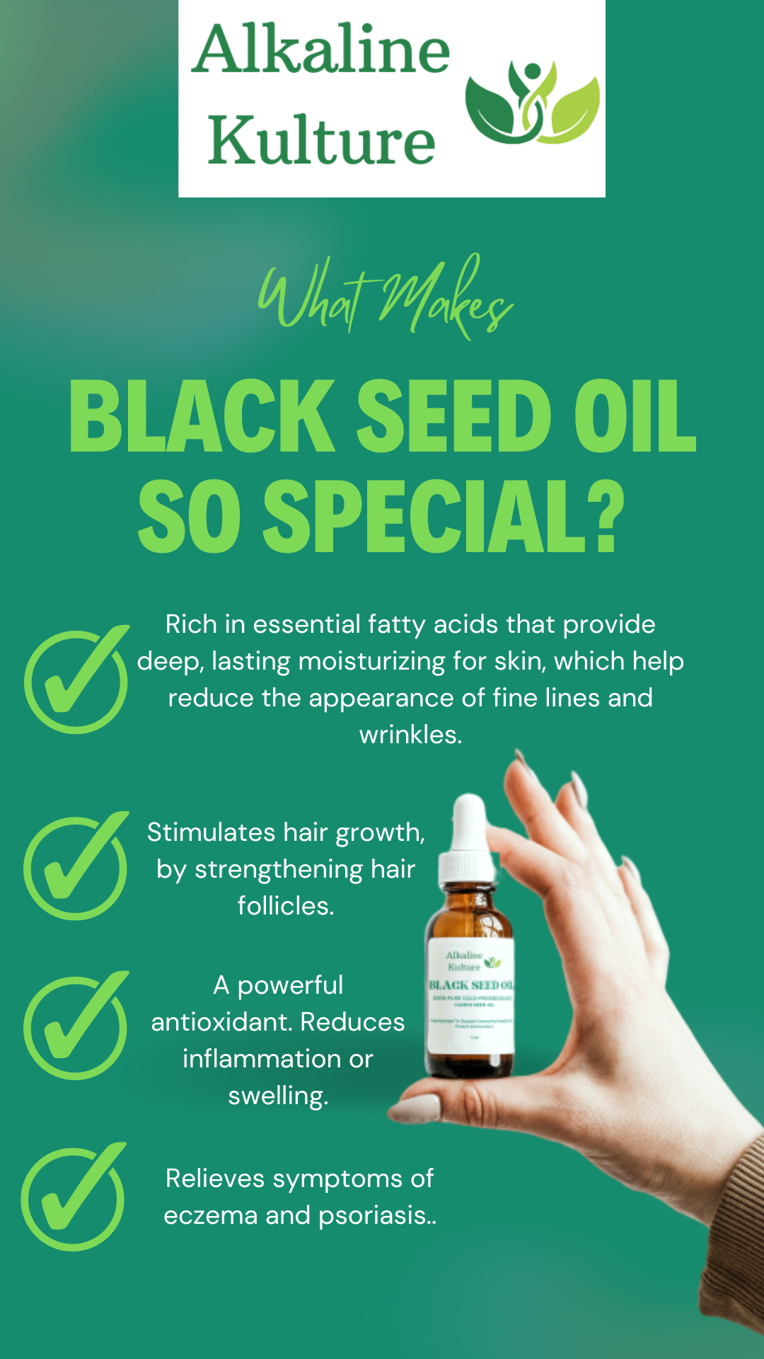 Black Seed Cold-Pressed Oil