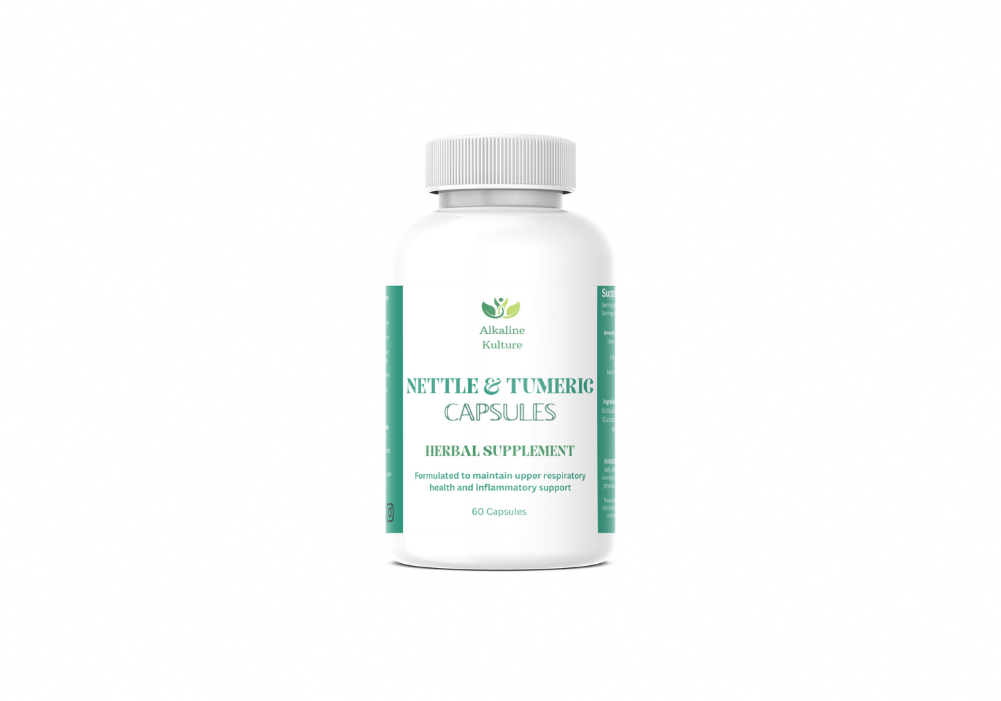 Turmeric & Nettle Joint Support Capsules - Powerful Blend for Healthy Joints