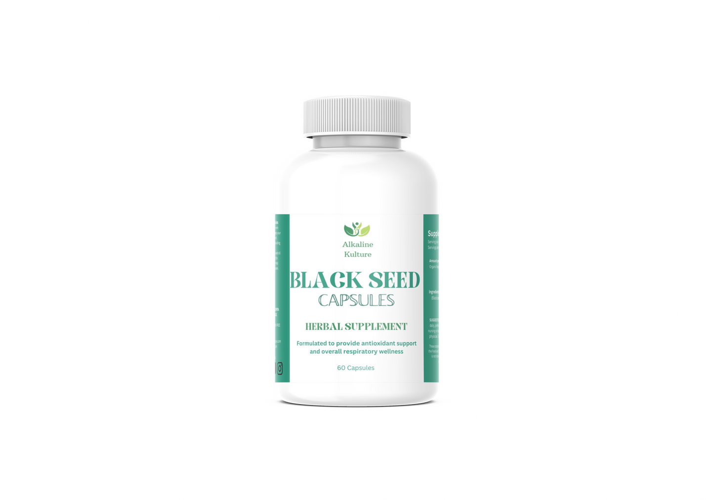 Organic Black Seed Oil Capsules - Natural Immune Support & Health Booster