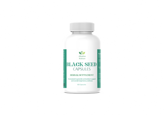 Organic Black Seed Oil Capsules - Natural Immune Support & Health Booster